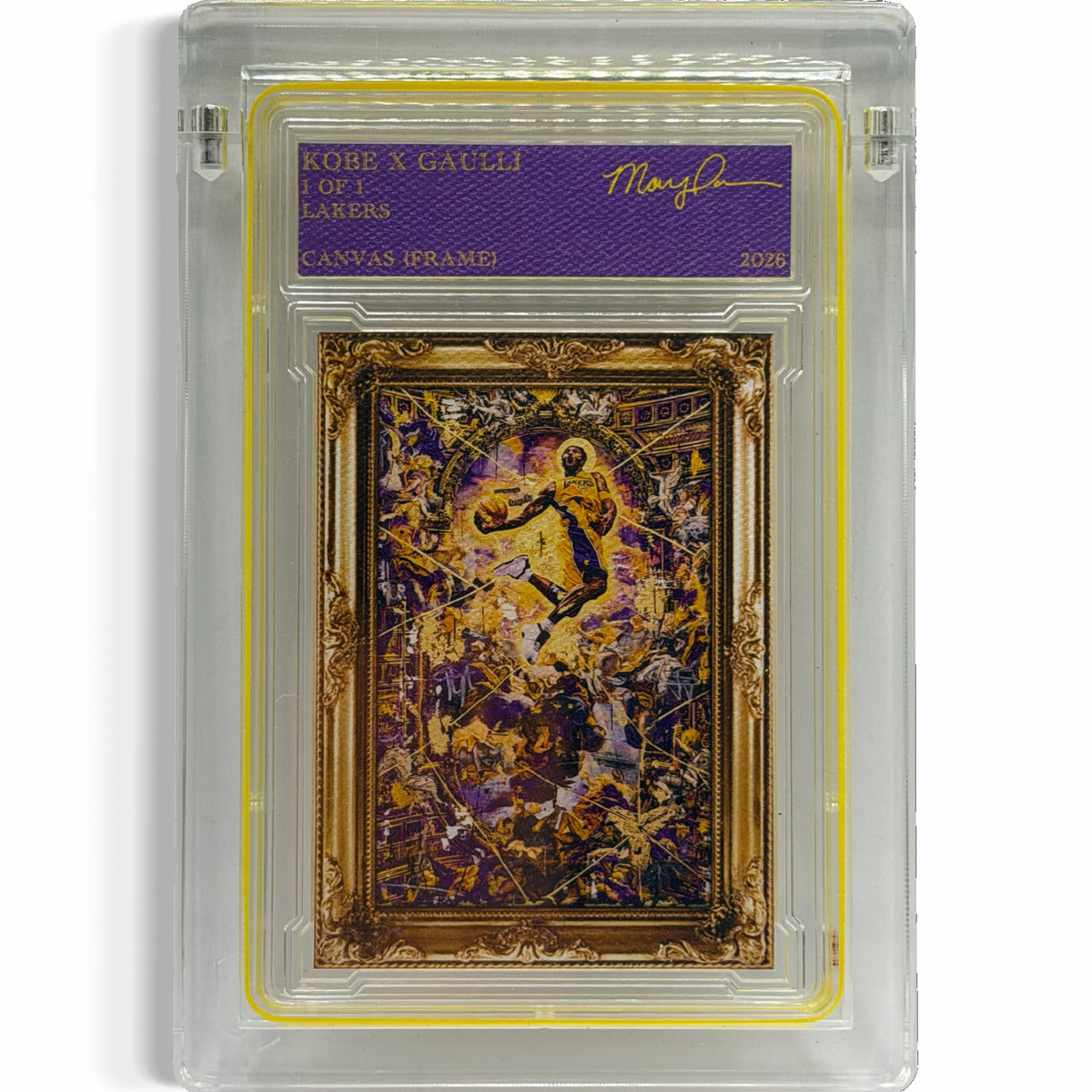 Kobe x Gaulli 1/1 Fine Card Art