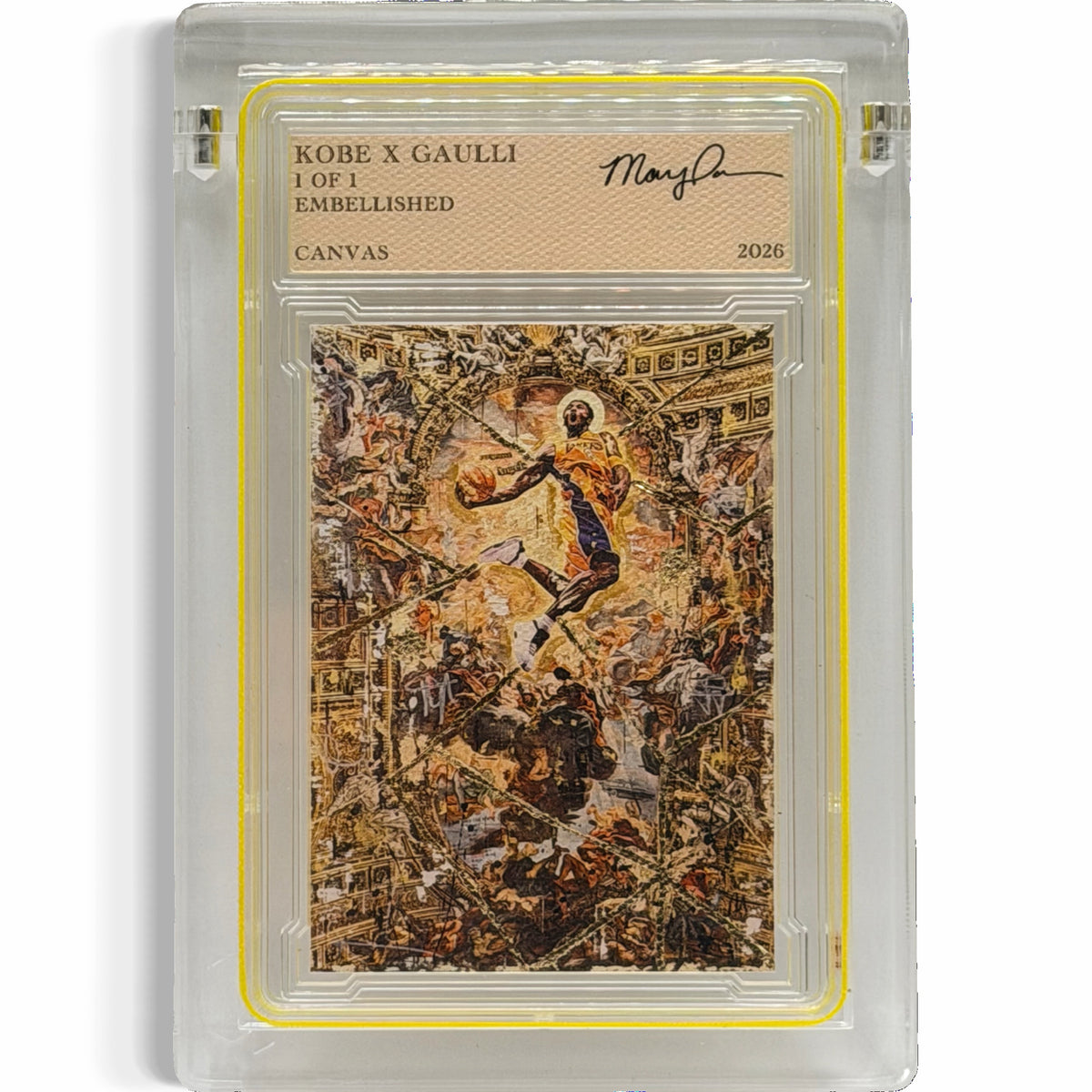 Kobe x Gaulli 1/1 Fine Card Art