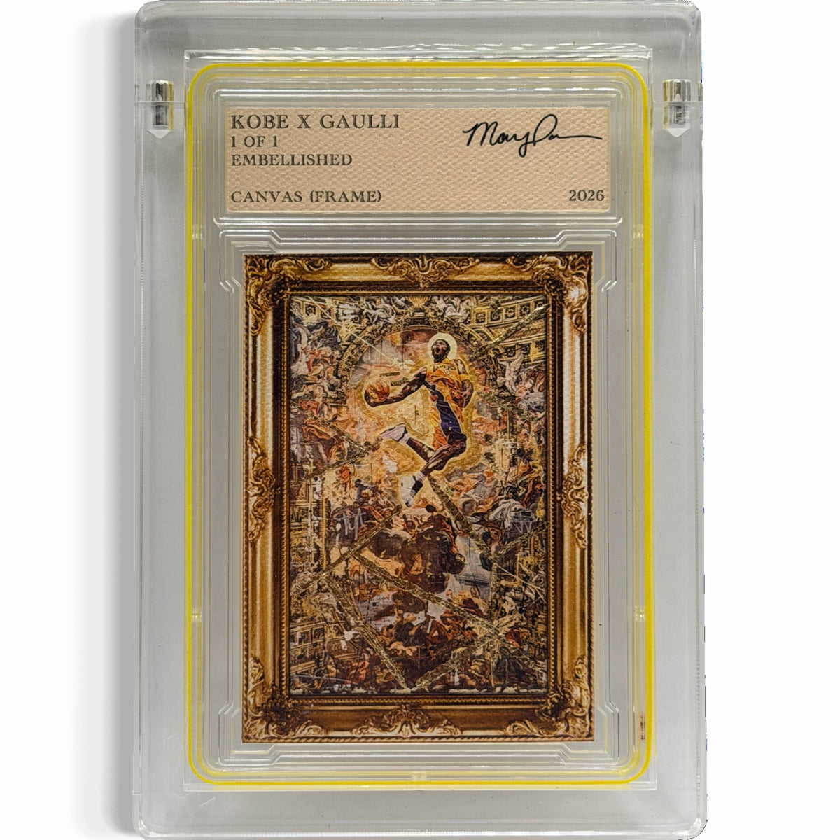 Kobe x Gaulli 1/1 Fine Card Art